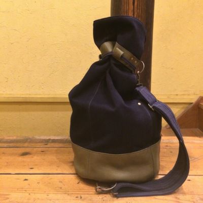 ichi 柿渋ボンサック C500301革底10cm 柿渋ボンサック | ichi