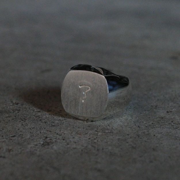 ichi イチ シグネットリング 市松 シルバー hender scheme ring | ichi{% category.comment_1 %}